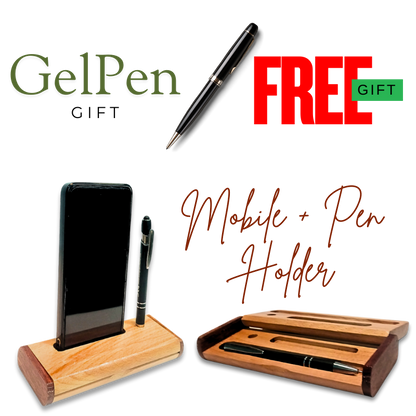 Wooden Mobile and Pen Holder