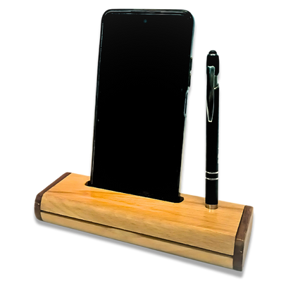 Wooden Mobile and Pen Holder